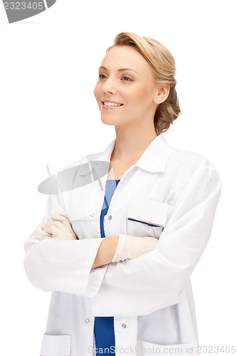 Image of attractive female doctor