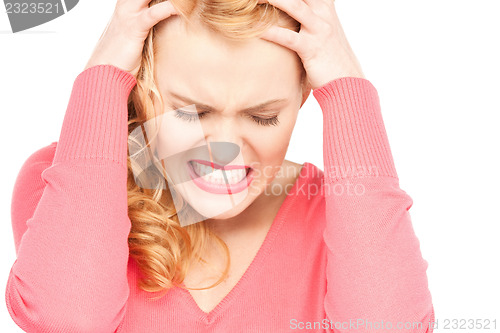 Image of unhappy woman