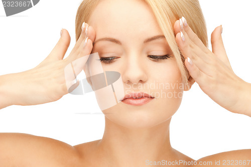 Image of unhappy woman
