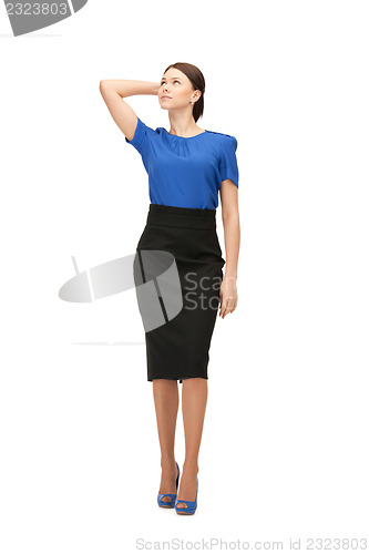 Image of calm and friendly woman