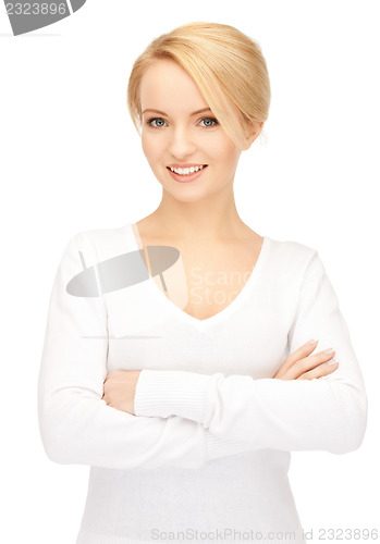 Image of happy and smiling woman.