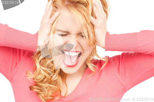 Image of unhappy woman