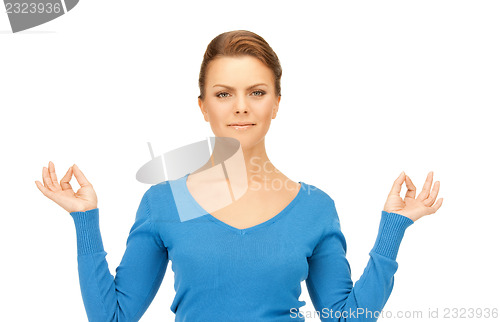 Image of woman in meditation