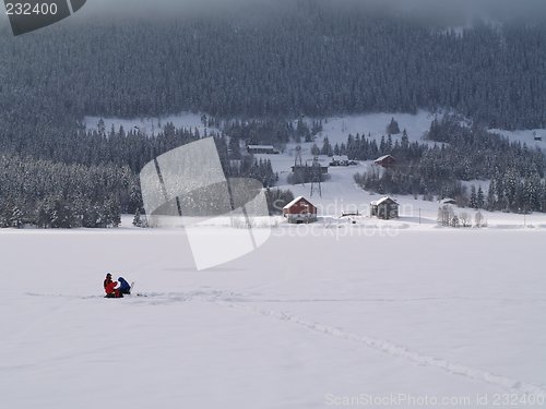 Image of Norwegian winter landscape 04.03.2007