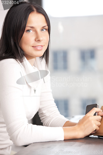 Image of happy and smiling woman