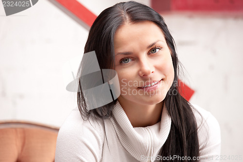 Image of happy and smiling woman