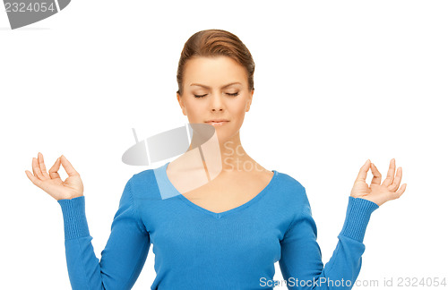 Image of woman in meditation