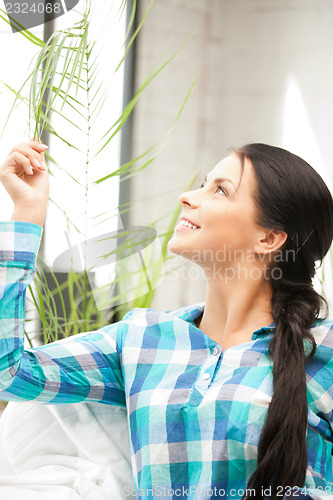 Image of happy and smiling woman