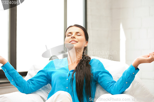 Image of woman in meditation