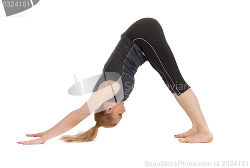 Image of lovely fitness instructor