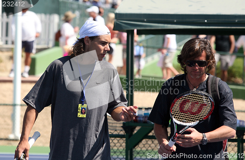 Image of Rafael Nadal at Pacific Life Open