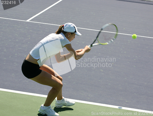 Image of Young russian rising star Maria Kirilenko