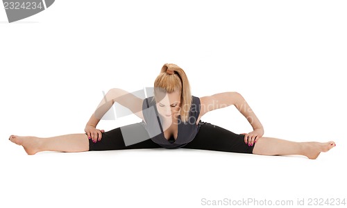 Image of lovely fitness instructor