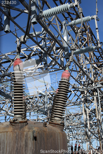 Image of High voltage electricity plant
