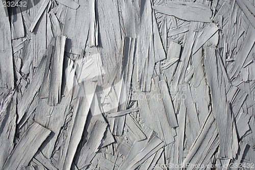 Image of Gray painted peeling wood texture