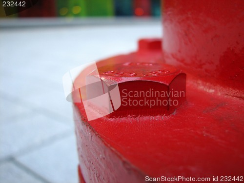 Image of Closeup of a fire hydrant