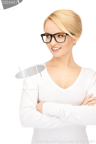 Image of calm and friendly woman