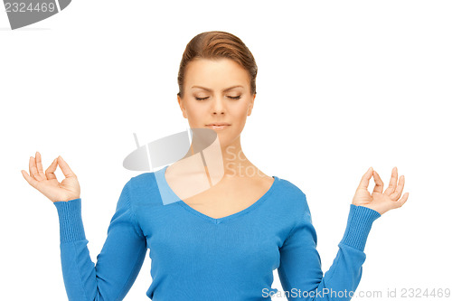 Image of woman in meditation