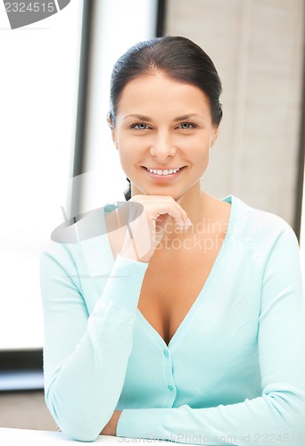 Image of happy and smiling woman