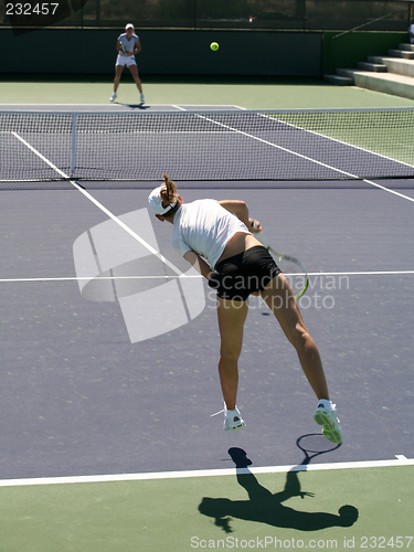 Image of Women playing tennis