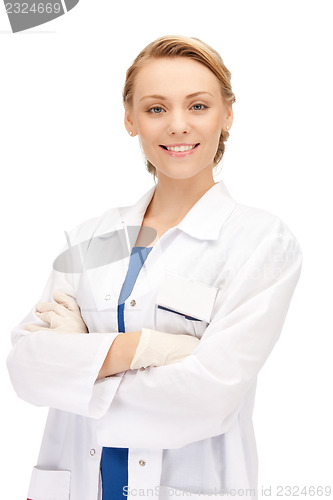 Image of attractive female doctor
