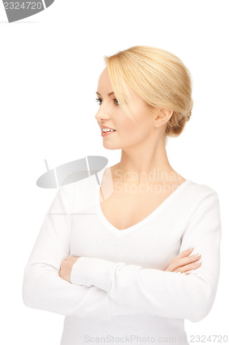 Image of happy and smiling woman.