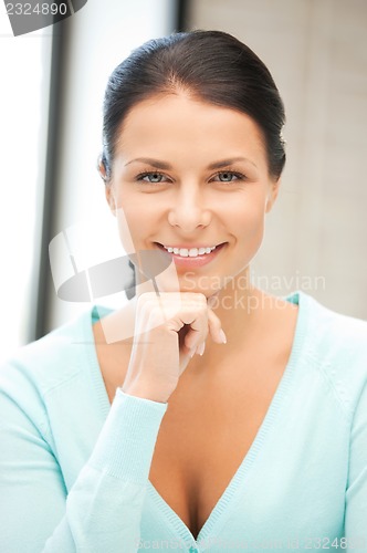 Image of happy and smiling woman