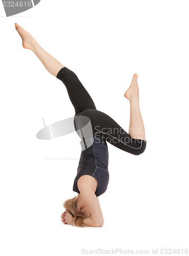 Image of lovely fitness instructor
