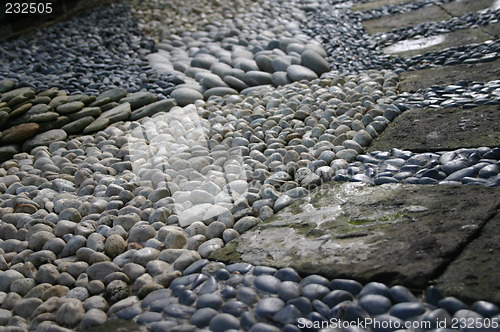 Image of Mesh with rocks