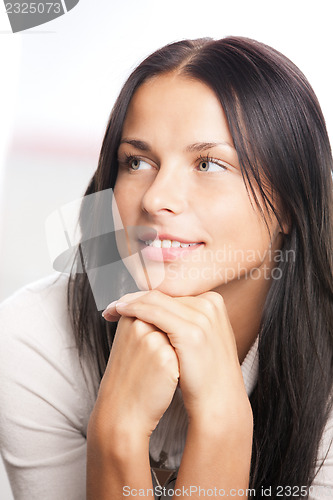 Image of happy and smiling woman
