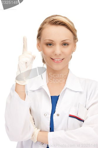 Image of attractive female doctor