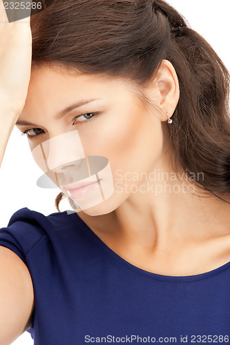 Image of unhappy woman