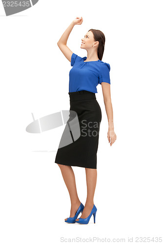 Image of happy and smiling woman