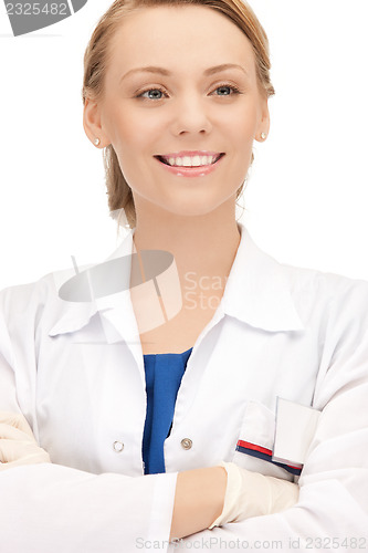 Image of attractive female doctor