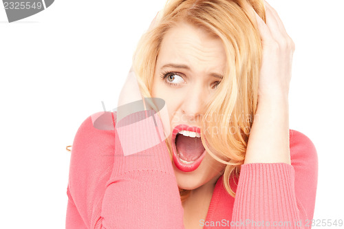 Image of unhappy woman