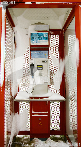 Image of Red phone-box