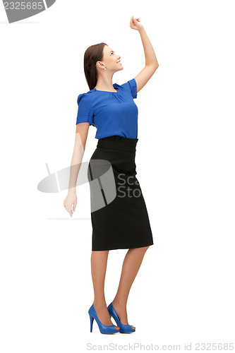 Image of happy and smiling woman
