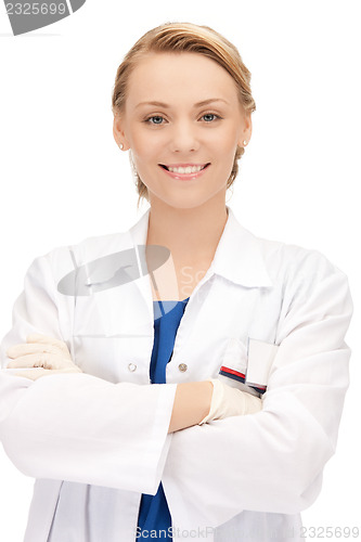 Image of attractive female doctor