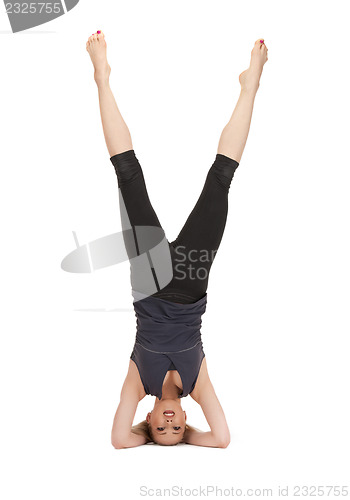 Image of lovely fitness instructor
