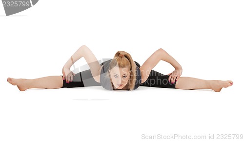 Image of lovely fitness instructor