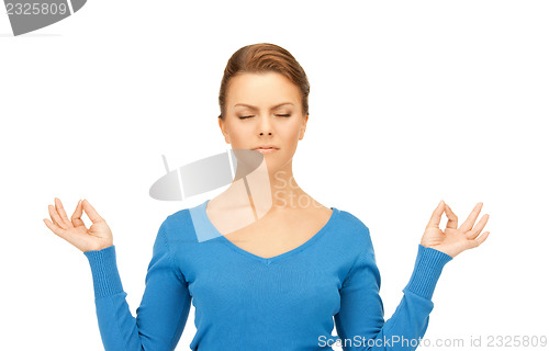 Image of woman in meditation