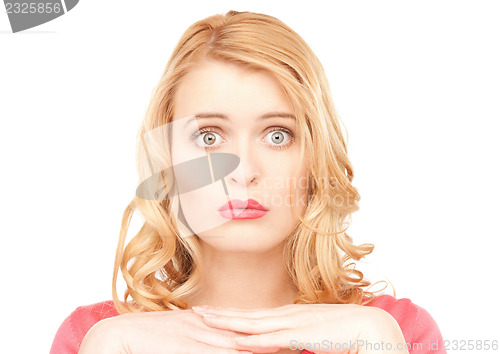 Image of unhappy woman