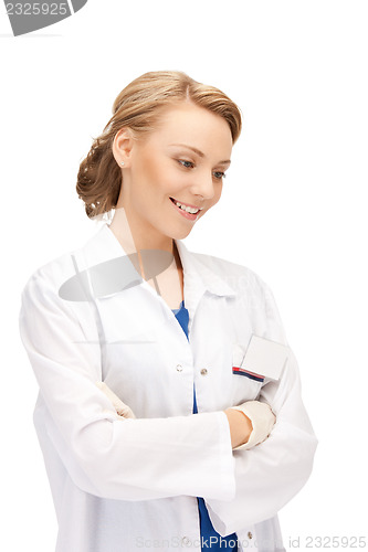 Image of attractive female doctor