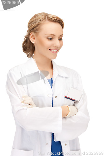 Image of attractive female doctor