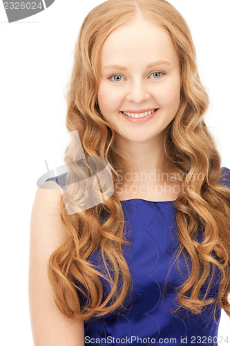 Image of lovely woman in elegant dress