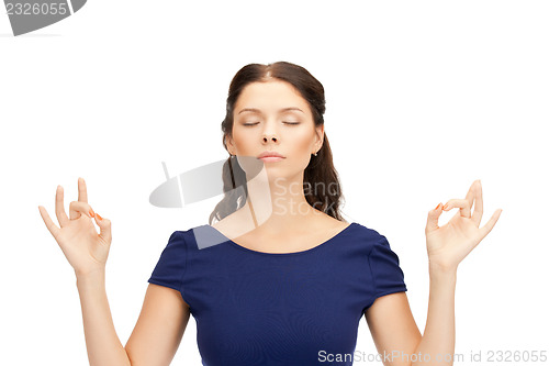 Image of woman in meditation