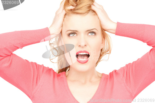 Image of unhappy woman