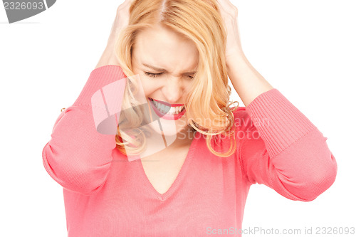 Image of unhappy woman