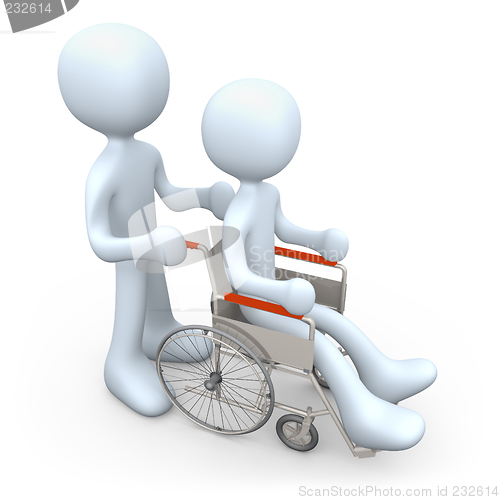 Image of Person on Wheelchair