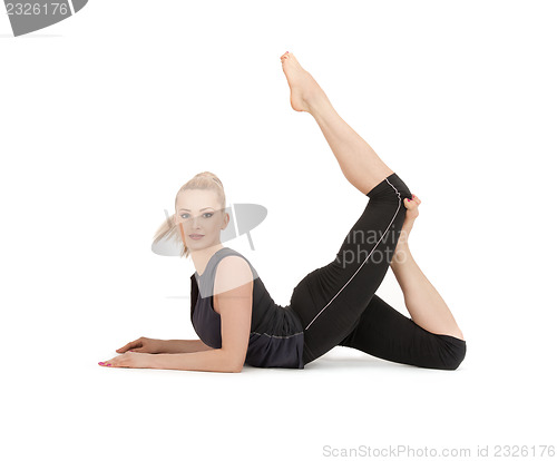 Image of lovely fitness instructor
